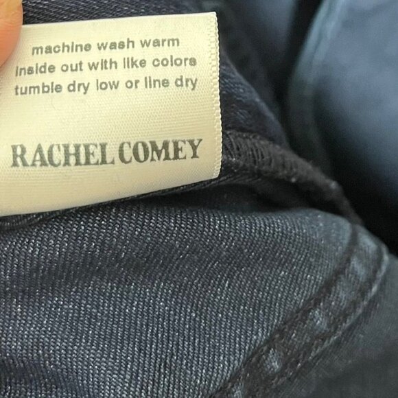 RACHEL COMEY Fetter Pants Women’s Size 2 Indigo Cropped Slim Stretch Denim - Picture 14 of 14